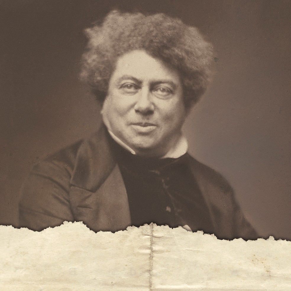 O francês Alexandre Dumas tem tido sua negritude resgatada — Foto: BBC News fonte