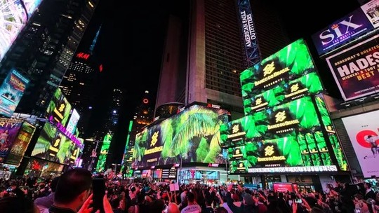 BB estampa telões da Times Square com nova campanha de sustentabilidade