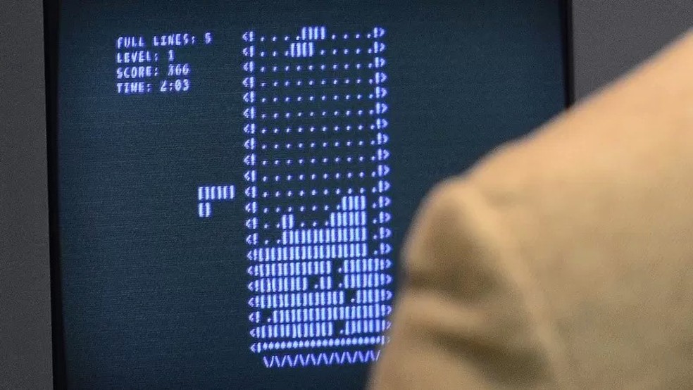 O primeiro Tetris foi feito com parênteses — Foto: Getty Images