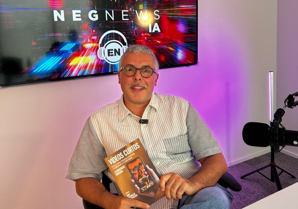 Leonardo Moura, pesquisador e autor do livro “Vídeos Curtos - Como o novo consumo transforma o audiovisual e a publicidade” — Foto: Editora Globo
