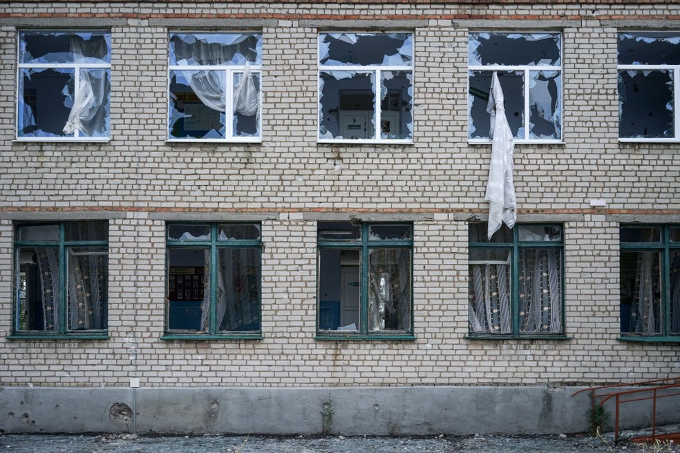 Kherson, na Ucrânia — Foto: Getty Images