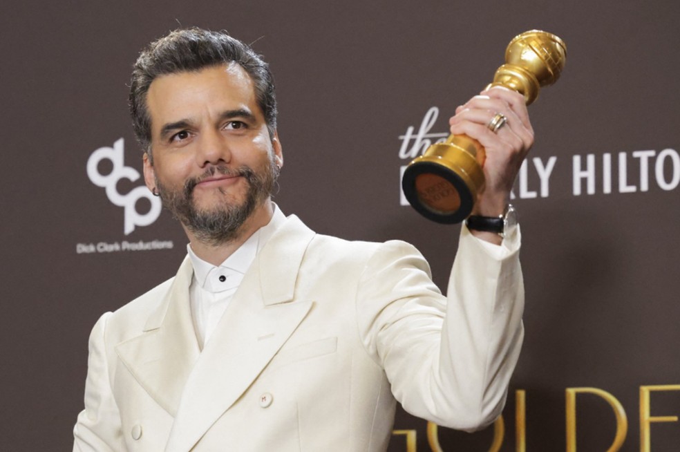 Wagner Moura foi indicado a melhor ator ao Oscar — Foto: Reuters via BBC News