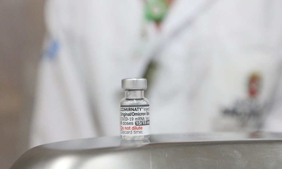 Vacina bivalente — Foto: Rovena Rosa/Agência Brasil