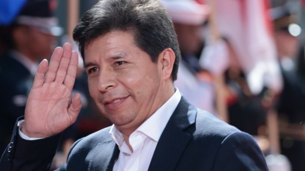 O ex-presidente Pedro Castillo agora é acusado de rebelião — Foto: Getty Images (via BBC)