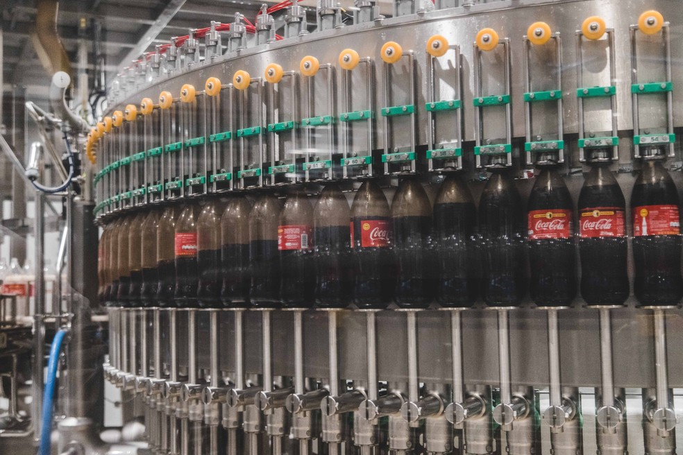 Fábrica de Coca-Cola — Foto: Divulgação
