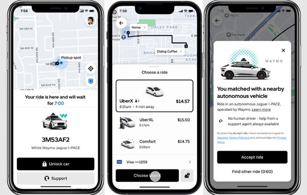 Uber já oferece carros sem motorista nos EUA