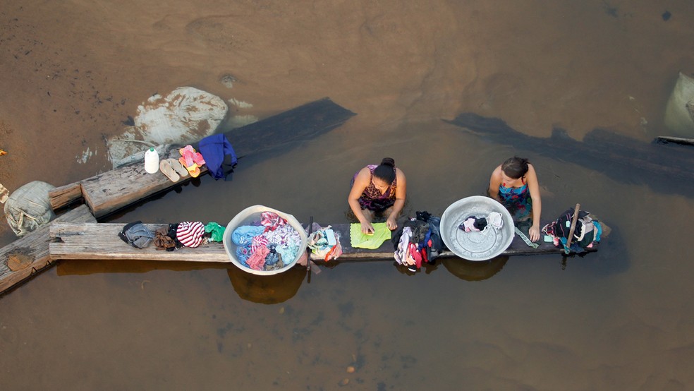 Ganha-ganha - A economia circular do projeto beneficia o município de Mãe do Rio, com compra de mudas e repasses de impostos — Foto: Raimundo Paccó