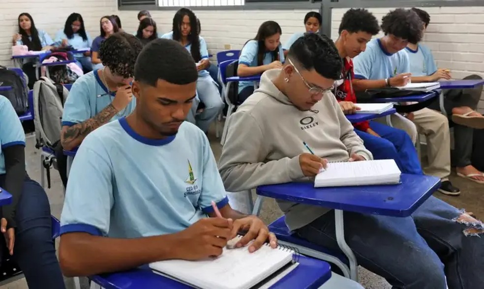 Uma parcela significativa dos alunos apresenta dificuldades básicas em conteúdos elementares de sua formação — Foto: Antônio Cruz/Agência Brasil