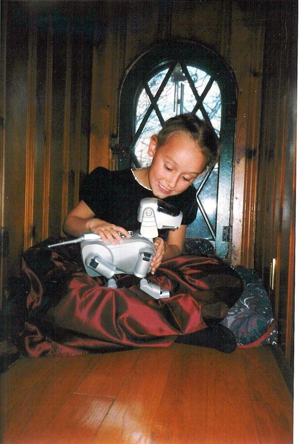 Sabeina Pasterski quando tinha quatro anos — Foto: BBC News fonte