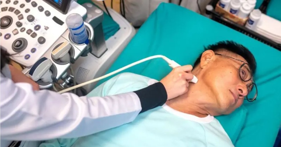 A incidência de câncer da tireoide vem aumentando nos Estados Unidos, mais do que qualquer outro tipo de câncer — Foto: Getty Images/BBC