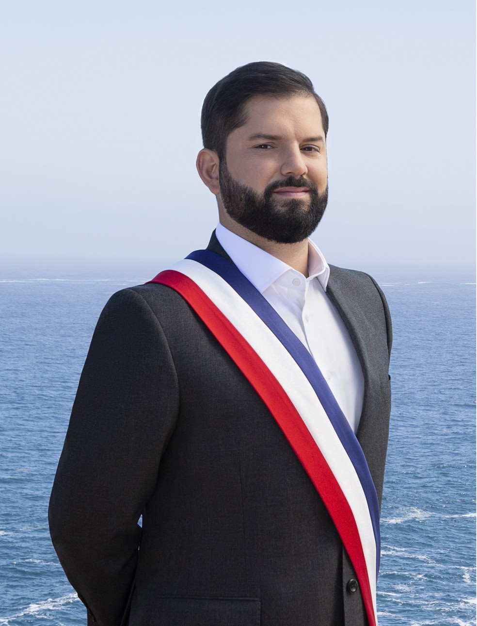 Gabriel Boric, presidente do Chile — Foto: Governo do Chile, CC BY 3.0 cl, https://commons.wikimedia.org/w/index.php?curid=115988756