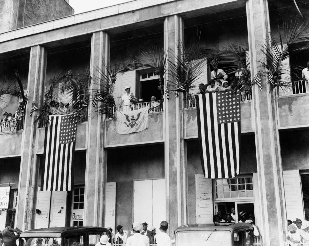 As Ilhas Virgens tornaram-se um território dos Estados Unidos — Foto: BBC News fonte