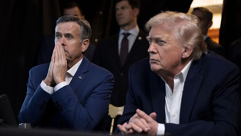 Trump alertou que, se as autoridades venezuelanas não fizerem "o que é certo", pagarão um preço mais alto que Maduro — Foto: BBC News fonte