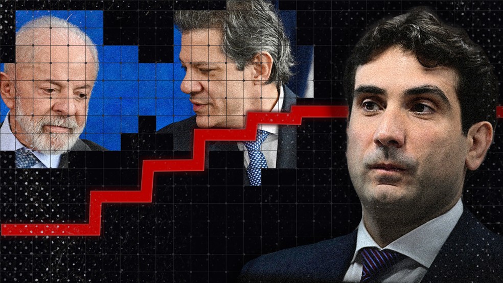 Galípolo (D) também é do grupo dos 'economistas da Unicamp' — Foto: BBC News fonte