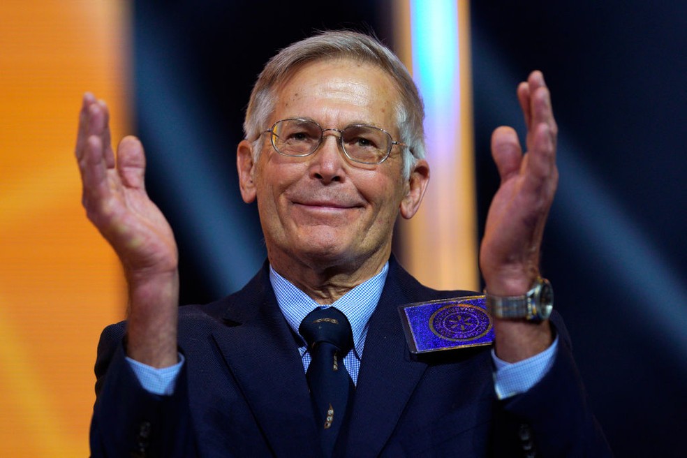 Jim Walton, filho do fundador do Walmart, Sam Walton — Foto: Rick T. Wilking/Getty Images