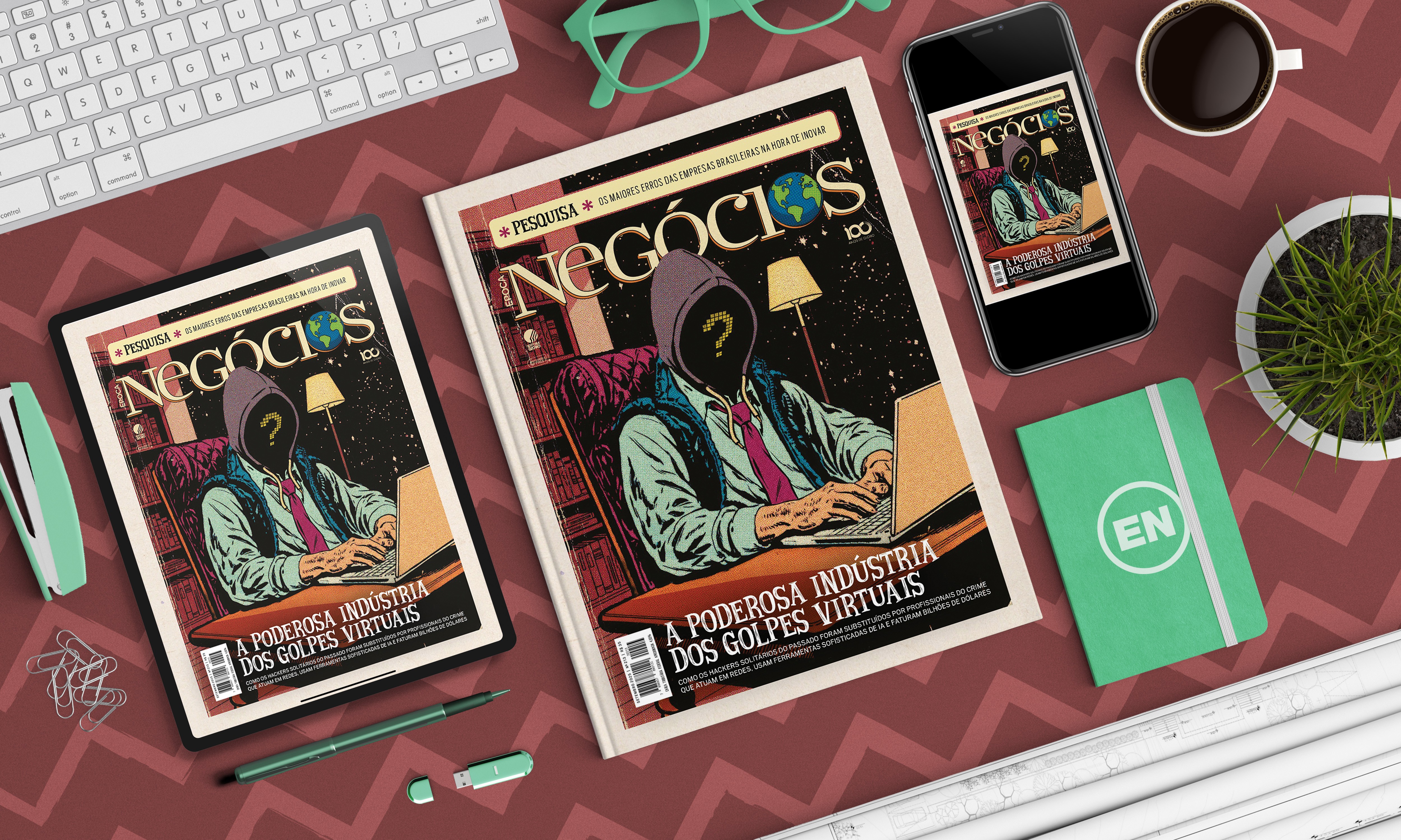 ÉPOCA NEGÓCIOS vence Prêmio ESET de Jornalismo com reportagem especial sobre crimes digitais