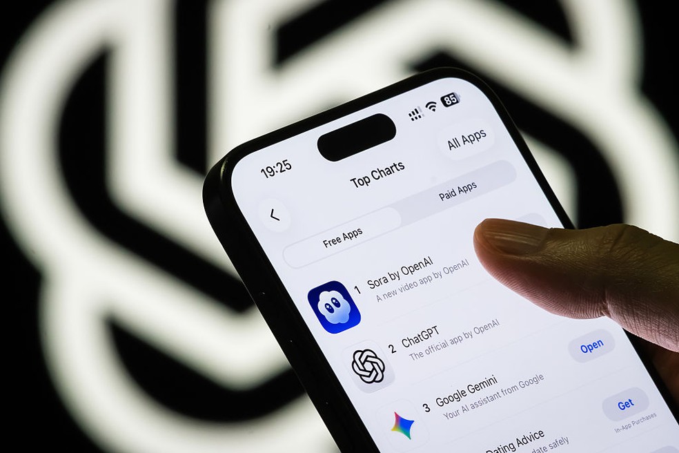 Sora, ChatGPT, Gemini — Foto: Getty Images