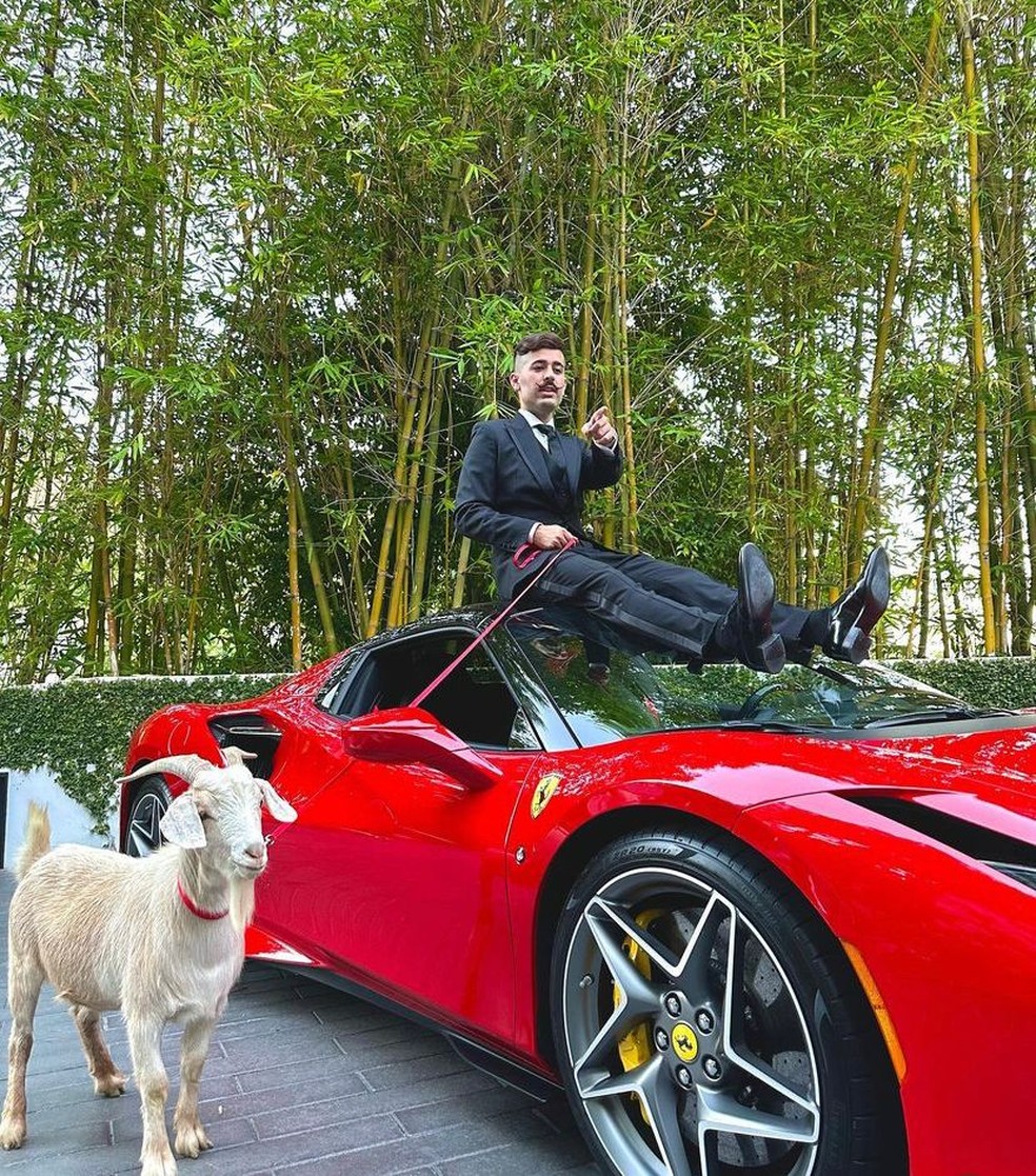 Ruyter Poubel, influenciador brasileiro e bilionário aos 26 anos — Foto: Reprodução/Instagram