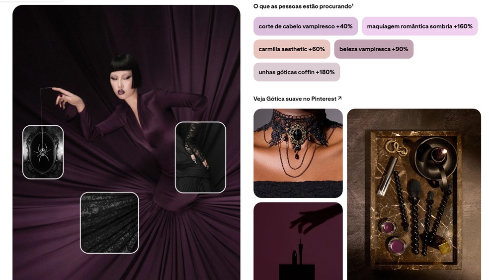 Gótica suave — Foto: Reprodução/Pinterest