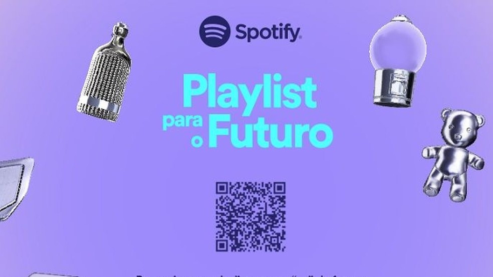 Spotify cria cápsula do tempo musical para ser aberta em 2024