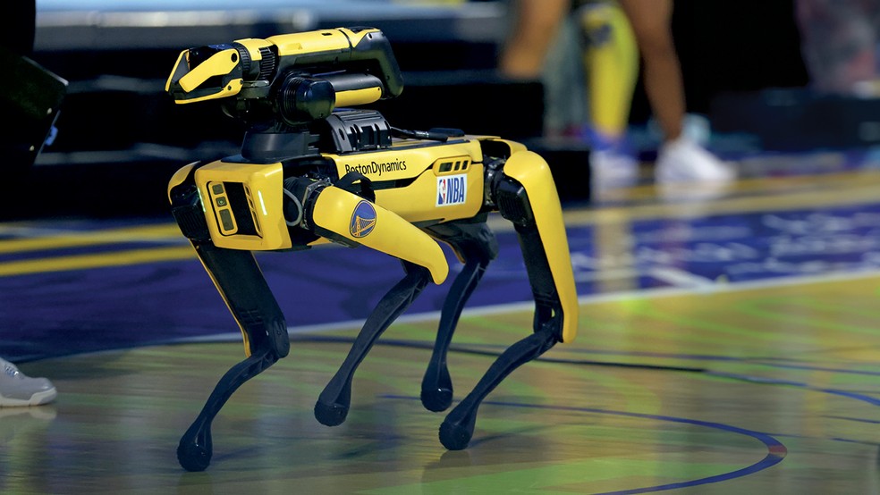 O bailarino do futuro - Boston Dynamics - Estados Unidos - fundação 1992 — Foto: Getty Images
