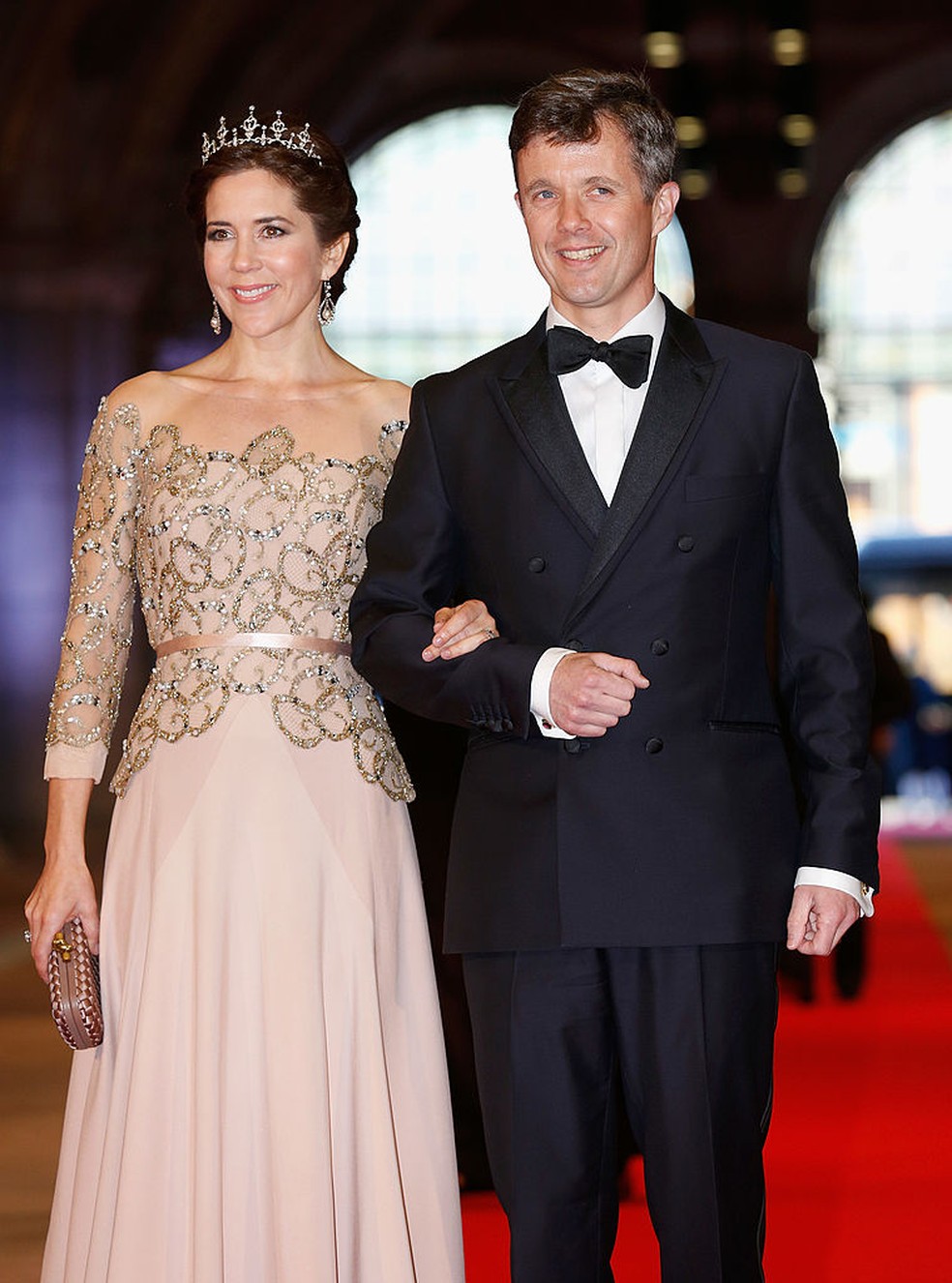 O príncipe herdeiro Frederik e princesa herdeira Mary, da Dinamarca — Foto: Getty Images