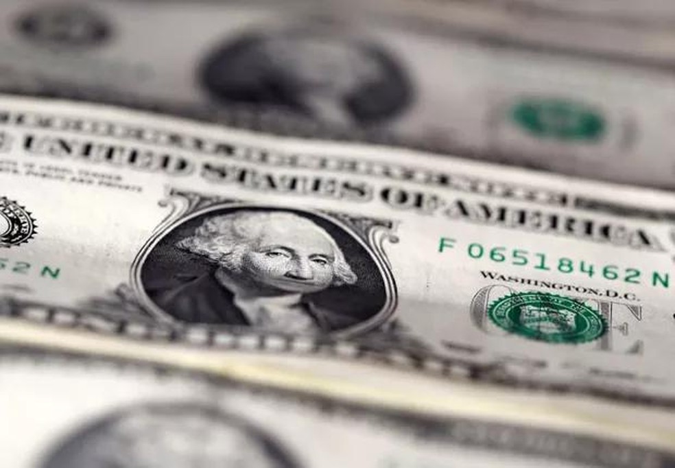 Dólar ; dólares ; moeda norte-americana ; câmbio ; Tesouro dos EUA ; Tesouro Americano ;  (Foto: Dado Ruvic/Illustration/Reuters) — Foto: Epoca Negocios