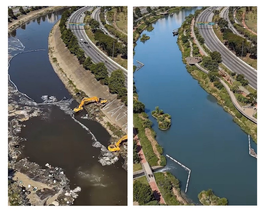 Vídeo usa IA para recriar um Rio Tietê limpo e navegável; veja como SP ...