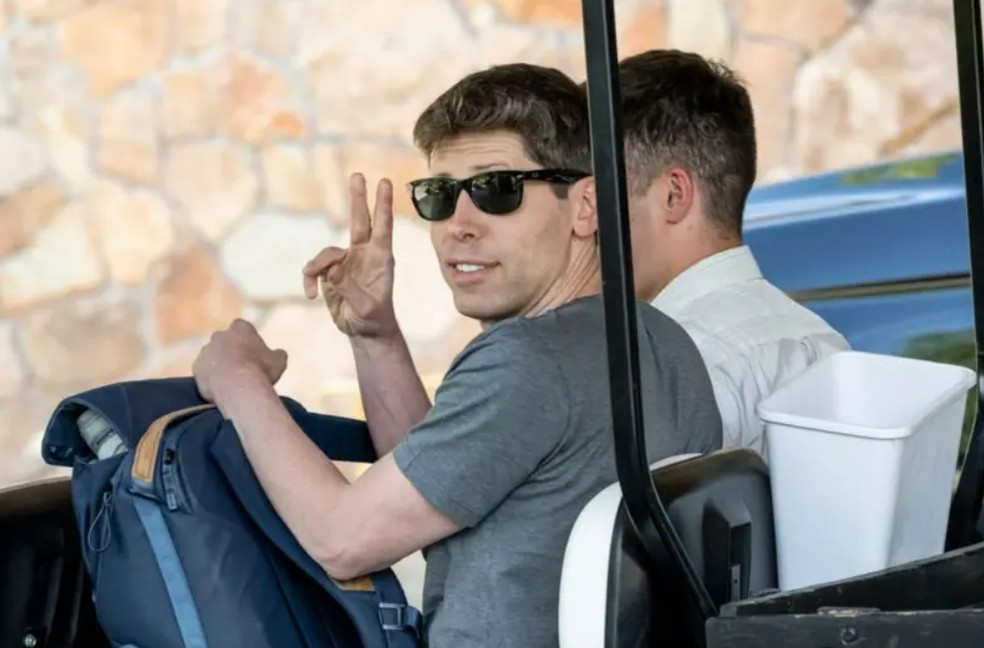 Sam Altman, diretor executivo da OpenAI — Foto: Getty Images (via BBC)