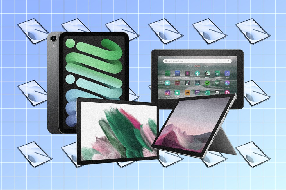 Tablets — Foto: Arte Época NEGÓCIOS/Clayton Rodrigues