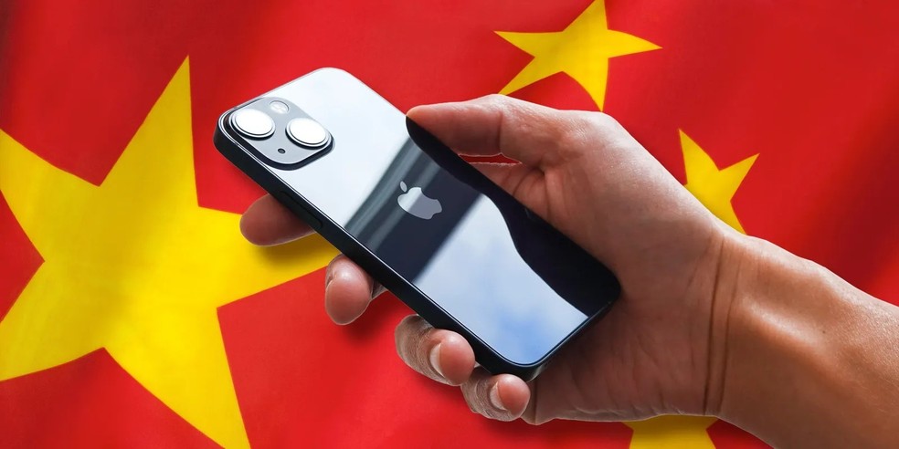 China nega que tenha banido o uso de iPhones e outras marcas de dispositivos estrangeiras em agências governamentais — Foto: Reprodução