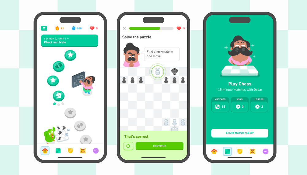 Quer aprender a jogar xadrez? Duolingo lança curso para iniciantes com