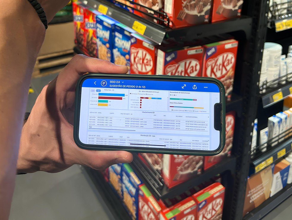 Plataforma da Nestlé usa IA para antecipar rupturas e melhorar logística no varejo — Foto: Divulgação/Nestlé
