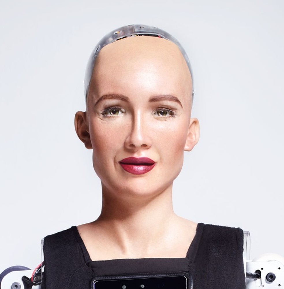 Robô Sophia — Foto: Reprodução/Hanson Robotics