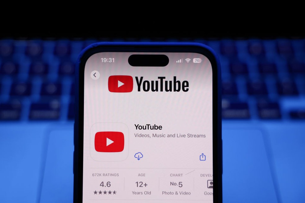 YouTube — Foto: Getty Images