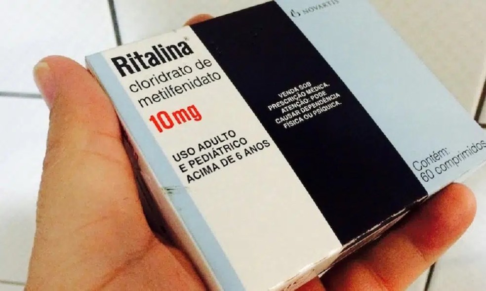 Ritalina, remédio para pessoas diagnosticadas com TDAH — Foto: Reprodução