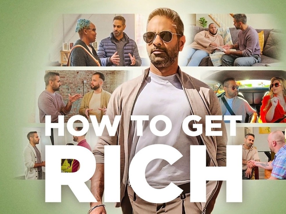 Série "Como ficar Rico", da Netflix, expõe vida financeira de participantes — Foto: Reprodução