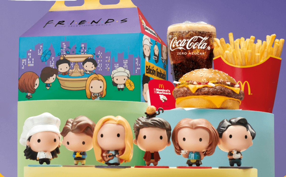 McDonald's lança McLanche Feliz temático de Friends para comemorar