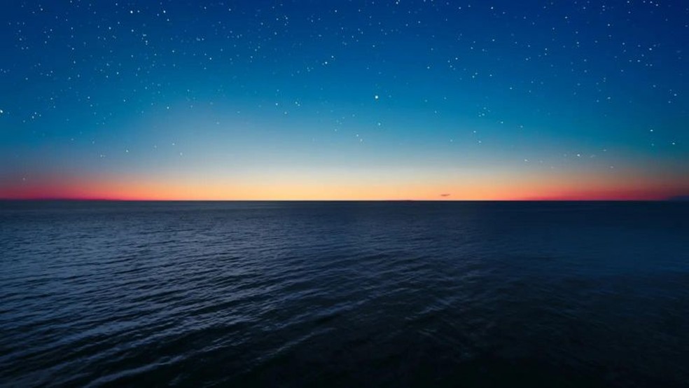 Restos de meteoro podem estar no fundo do Pacífico — Foto: GETTY IMAGES/VIA BBC