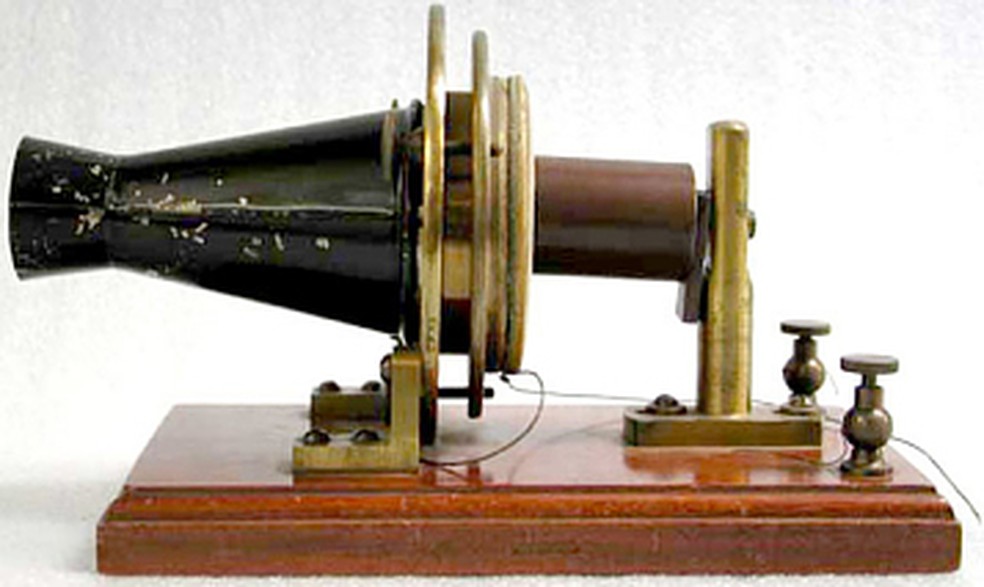 Telefone Experimental de Alexander Graham Bell — Foto: National Museum of American History via Wikimedia Commons