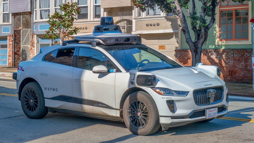 Carro autônomo da Waymo — Foto: Getty Images