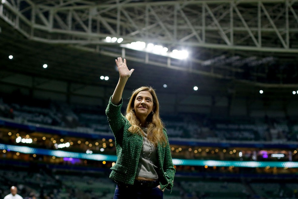 Leila Pereira, CEO da Crefisa — Foto: Ricardo Moreira/Getty Images