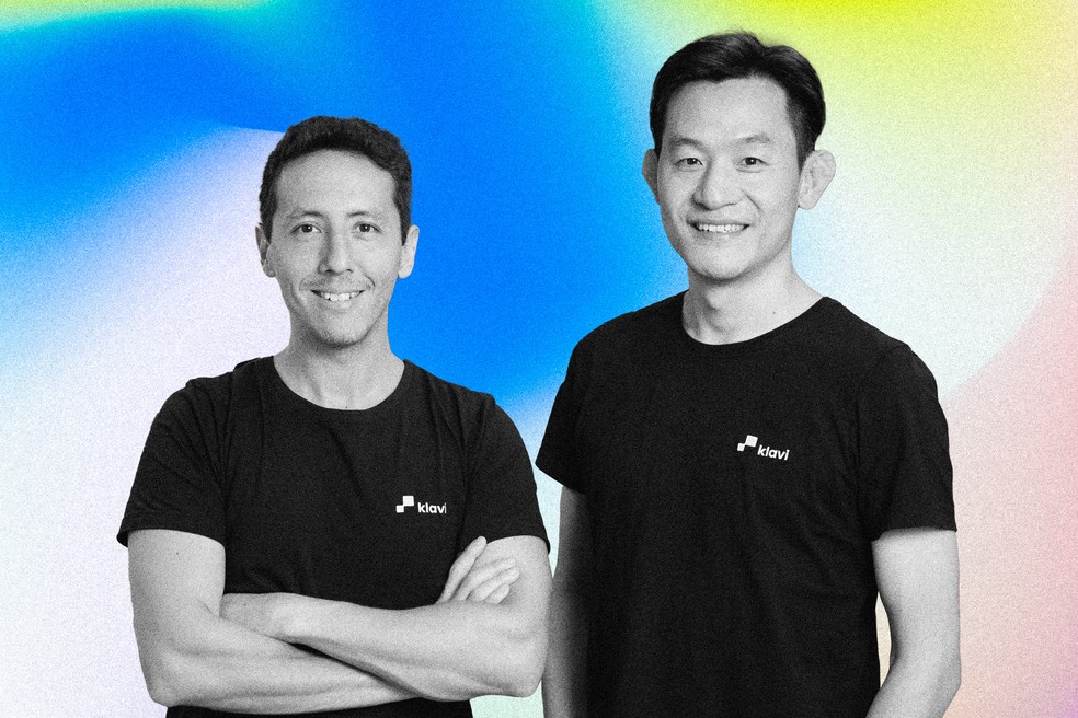 A Klavi foi fundada em 2020 por Bruno Chan e Stone Zheng — Foto: Divulgação/Klavi