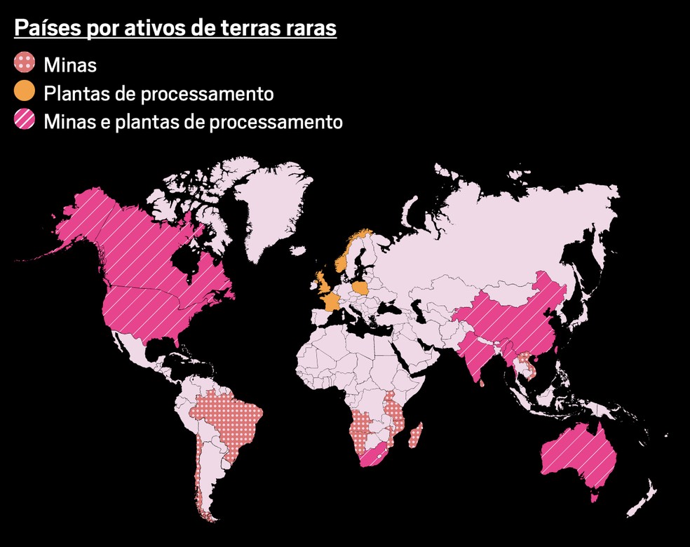 O que são Terras Raras? Conheça os 17 tipos de minerais raros e saiba ...