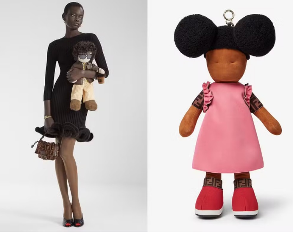 Moda pós-Labubu: Fendi disputa o próximo acessório desejo — Foto: Divulgação Fendi