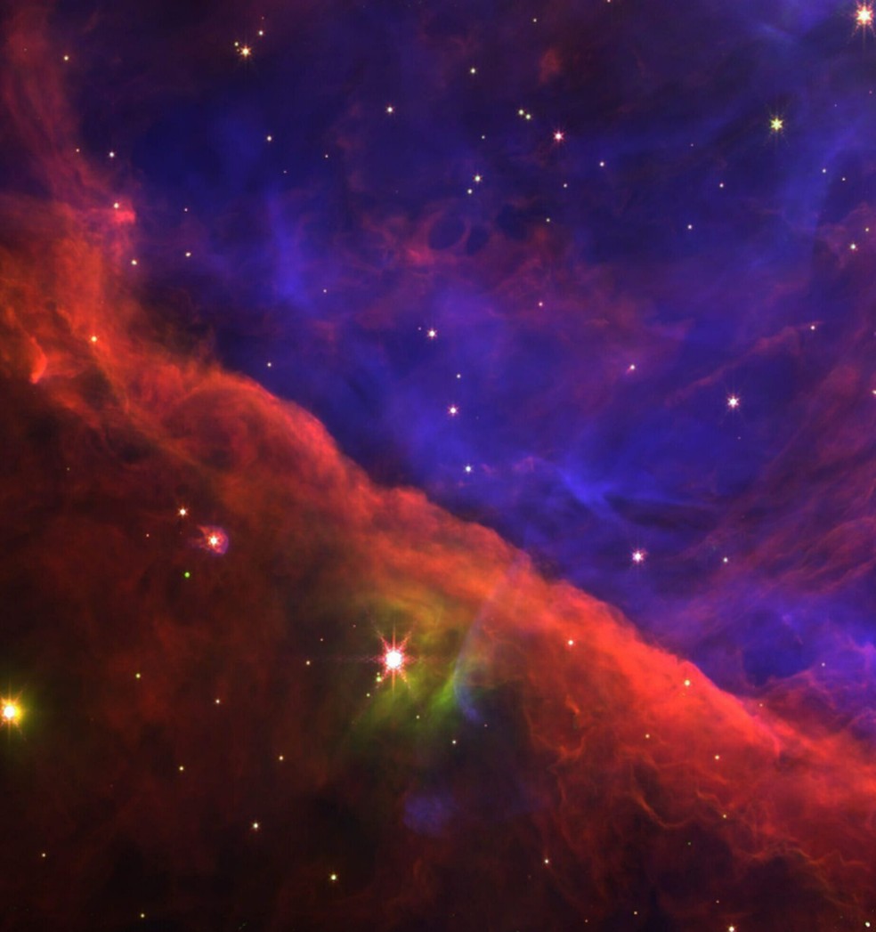 Telescópio Espacial James Webb mostra a Nebulosa de Órion sob uma nova ...