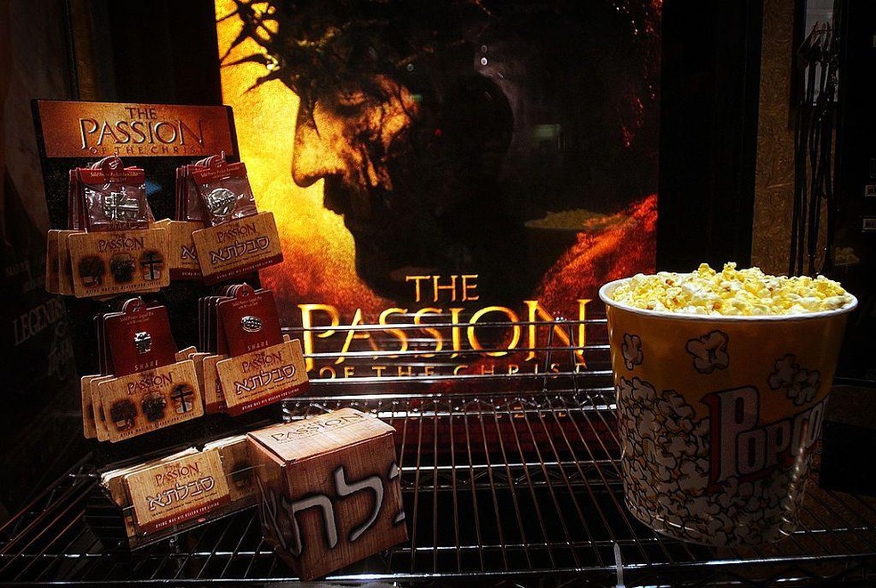 Jim Caviezel fez Cristo no polêmico A Paixão de Cristo, de Mel Gibson — Foto: BBC News fonte