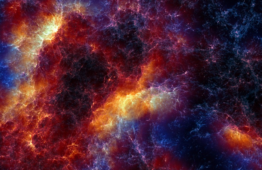 Nova simulação feita por supercomputador mostra 2 bilhões de anos de evolução do universo; assista aos vídeos - Foto