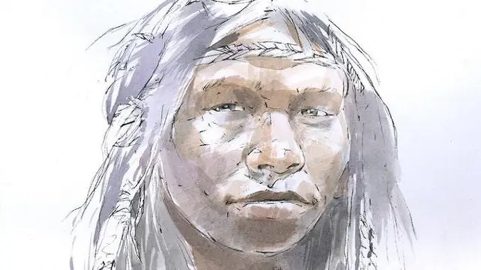 Os denisovanos, um grupo de humanos arcaicos descoberto no século 21, compartilharam por um período a Terra com os neandertais e os Homo sapiens — Foto: Benoit Clarys/Albin Michel via BBC News