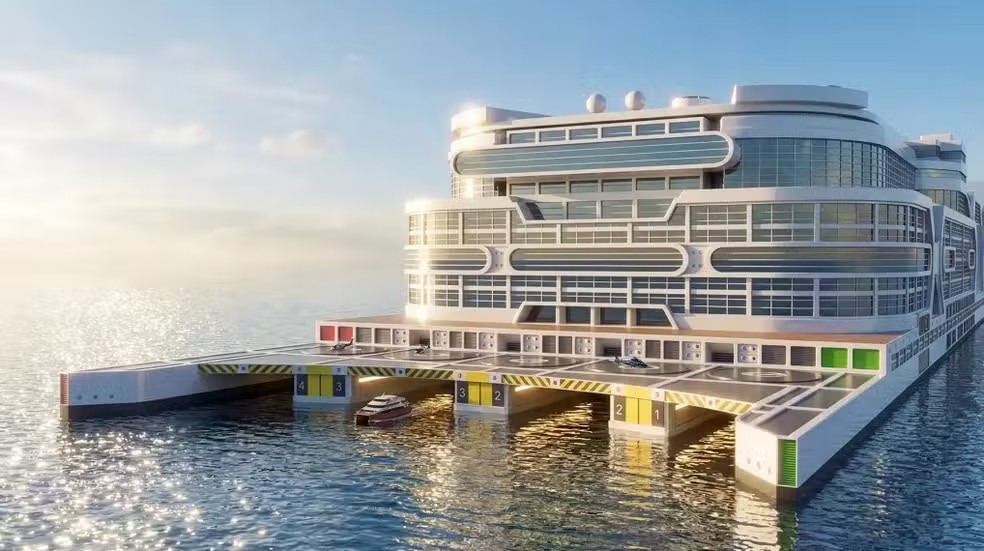 Uma cidade flutuante para 80 mil pessoas? Conheça o projeto para criar ...